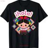 Mexicans Otomi Maria Lele Muñeca De Trapo Mexicana Mazahua T Shirt Vintage Washed Stylish Casual Unisex Slightly Breathable