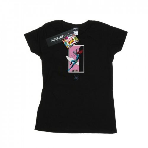 

Marvel Comics Womens/Ladies Black Widow Roof Jump Cotton T-Shirt