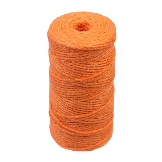 

100 м/рулон 2 мм джутовый шпагат 3-слойный натуральный разрезаемая подарочная упаковка упаковка DIY ремесла проект подвесная бирка украшение пеньковая веревка