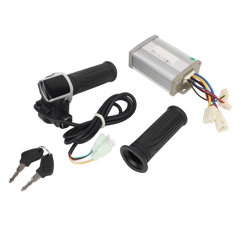 48V 800W Motor Speed Controller With 48V Screen Display Throttle Grip for Electric Bicycles Tricycles Motorcycles