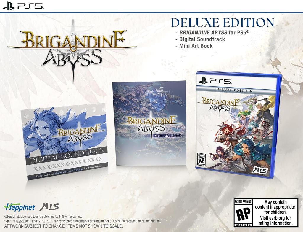 BRIGANDINE ABYSS Deluxe Edition North PS5 - (Import Version America) -