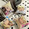1pc Kana Higa Anime Characters Pillow Case Fashion Square Pillowcase Bedroom Sofa Room Ins Decoration Leisure