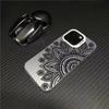 Premium pattern is suitable for Apple 15Pro mobile phone case, premium colored silver 14/13/12/11 luxury XR high value