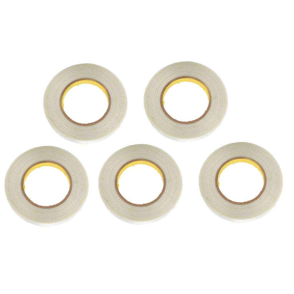 5Pcs Filament Strapping Tape Transparent Fiberglass Strong Tensile for Packing Sealing