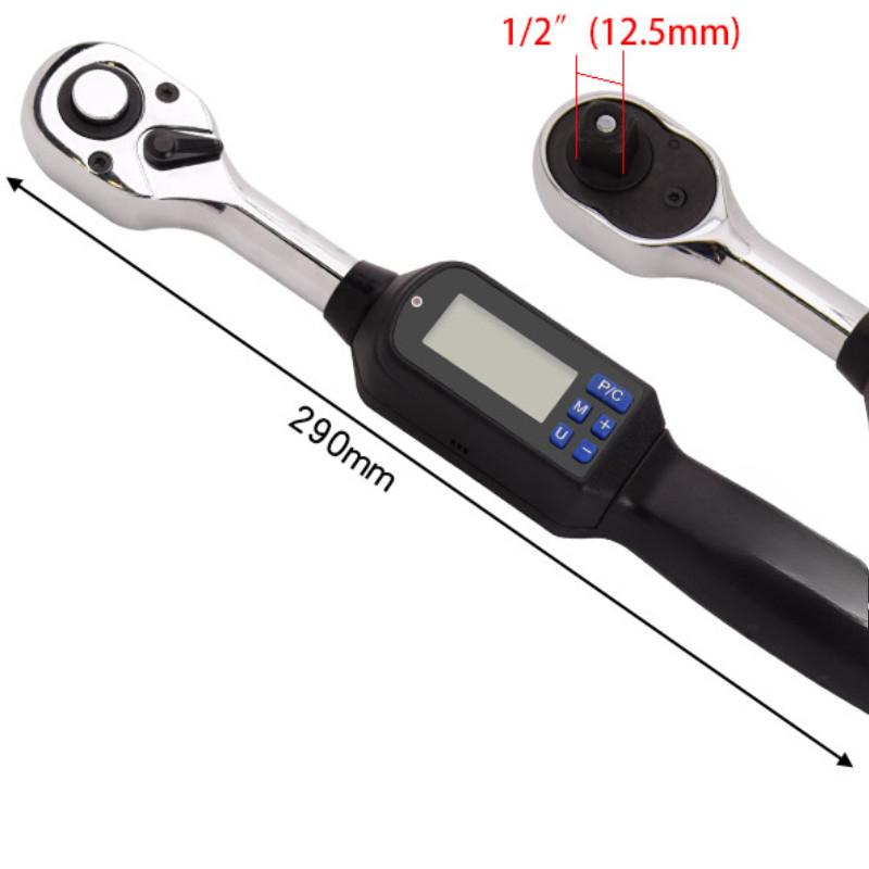 Llave dinamométrica digital de mini pantalla de alta precisión 100 Nm herramienta de medición de par llave para reparación de automóviles y bicicletas