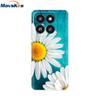 Phone Case For Xiaomi 14 Pro Case Soft Clear Painted Silicone Bumper Capa For Xiaomi 14 13T Mi 13T Pro Protect Transparent Cover
