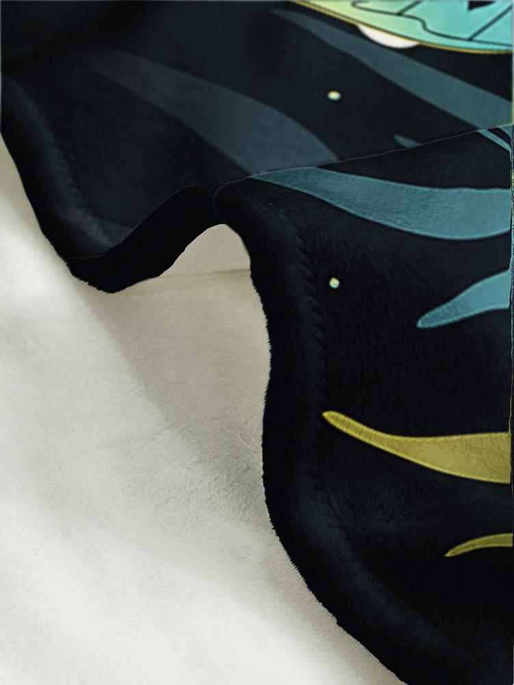 Blanket Flannel Blanket Butterfly Color Gradual Change 3D Digital Printing Blanket Blanket