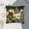 Rubuska Anime Reverse 1999 Pillow Case Fashion Square Pillowcase Bedroom Sofa Room Ins Decoration Leisure