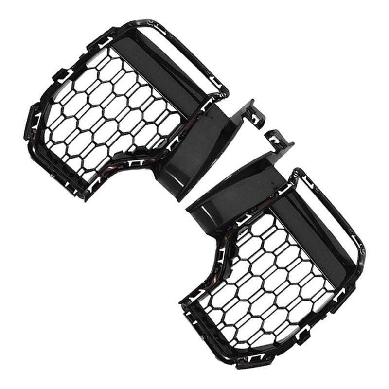 AD23-For BMW G05 X5 M Sport 2018-2022 - Right Side Front Bumper Open Grille Cover - Fog Lamp Lights Grille Frame 51118069210