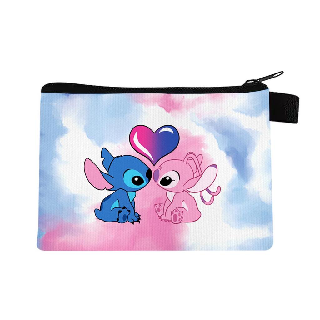 Cartoon Oxford Cloth Coin and Card Holder with Multiple Patterns