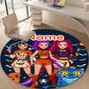 Personalized K-KPop Demon Hunters Round Chair Office Rug - Perfect for Mat, Office Chair & More - Ideal Gift for Birthdays and Holidays