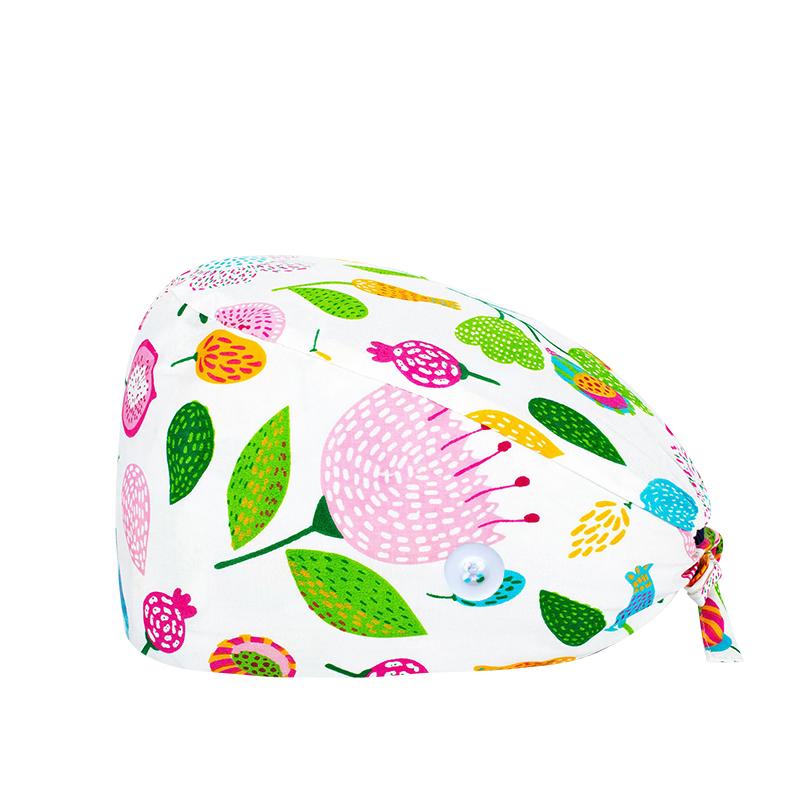 200 Kinds Adjustable Medical America National Pattern Cartoon Pet Hospital Heart Surgical Doctor Cap Surgeon Hat