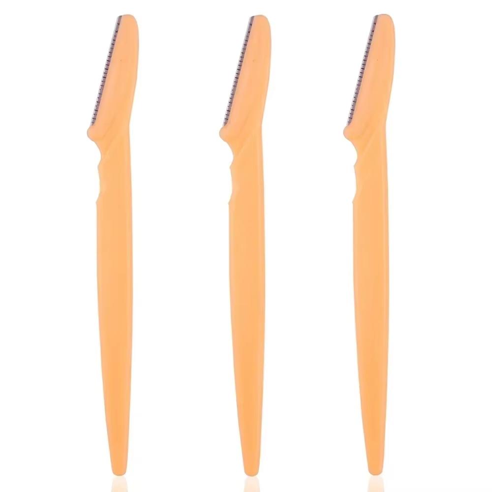 Herramientas de Maquillaje Cuchillos Recortadores de Cejas Afeitadora Facial Portátil Depilador Cortador Depilación de Cejas Depilación Facial Afeitadora de Ojos Cuchillas