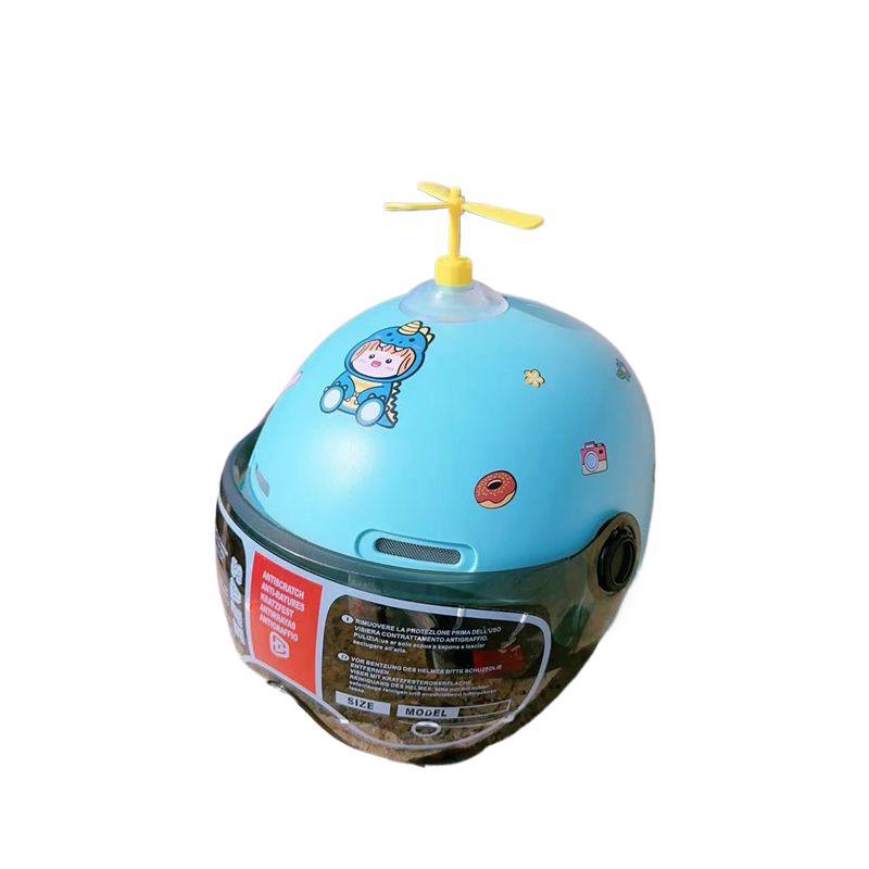 Children's Helmet Electric Bike Motorcycle Boy Girl Children Riding Protective Technology Sense Safety Helmet