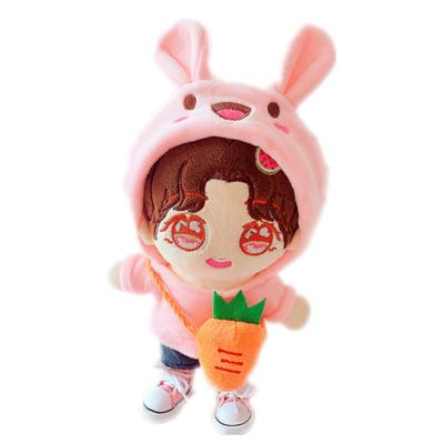 Doll Lovely Clothes Plush Sweatershirt Pants for 20cm Doll Perfect Gift for Children