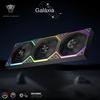12cm ARGB Colorful Chassis Fan 1600 RPM High Speed Dual Ring Light Effect Cooling Fan