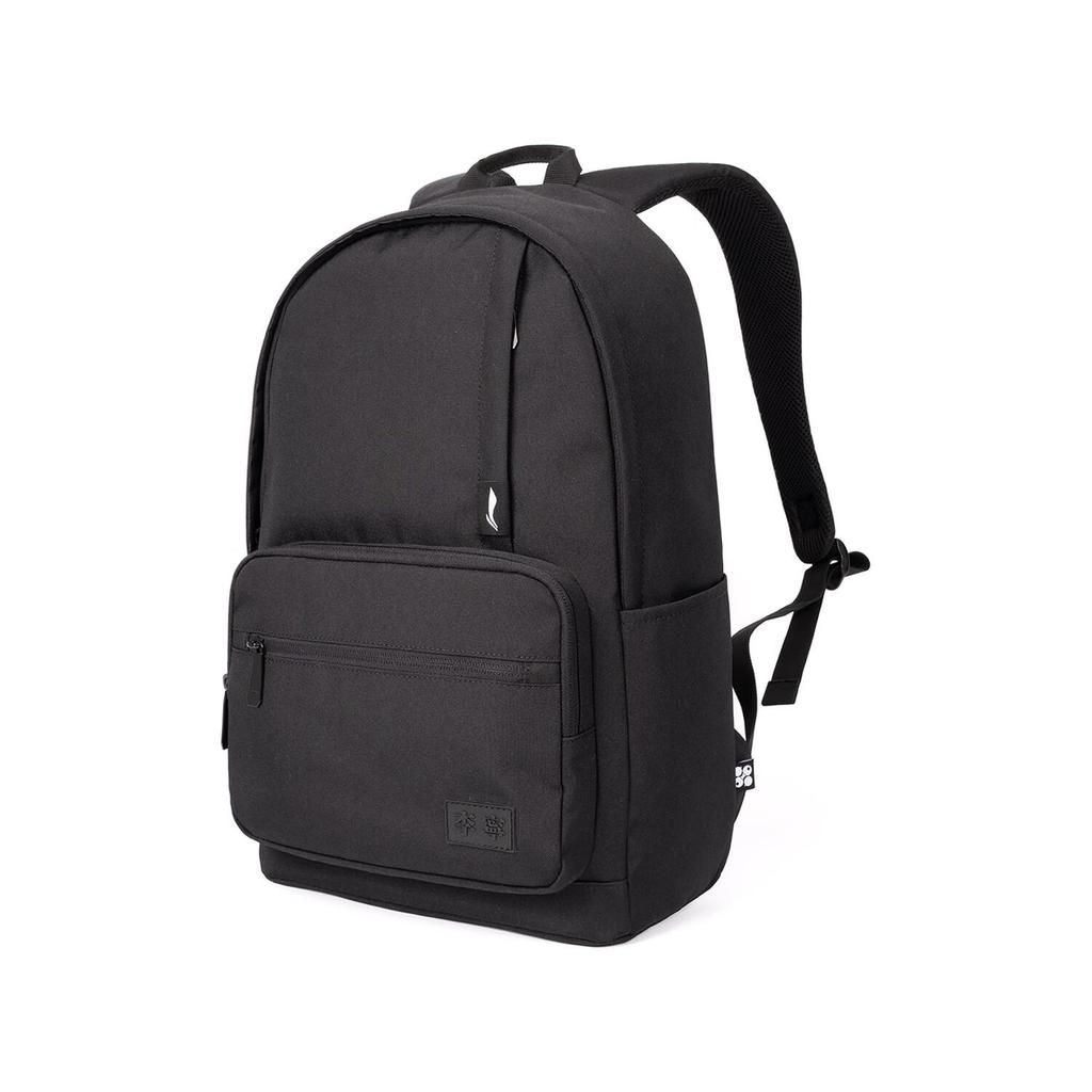 Li-Ning Backpack, Large Capacity Fashionable Casual Travel Bag, Laptop Bag, Black