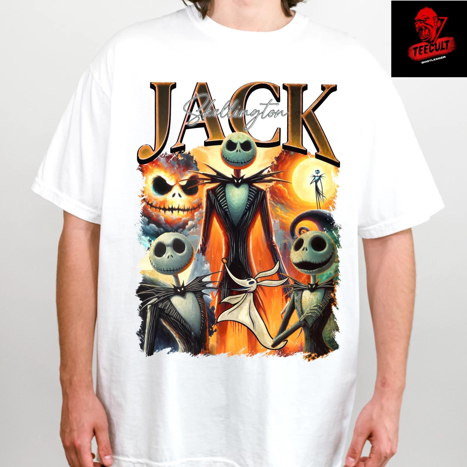 Men s and Women s T-shirts Jack Skellington The Nightmare Before Christmas Unisex S