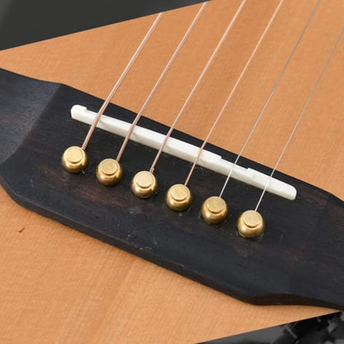 SaveSooo Brass Bridge Pin Puller (Pack of 6) for Guitar Replacement, Acoustic Guitar, Brass Bridge Pin Puller, Easy Replacement Accessory