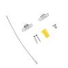 6pcs Adjustable Furniture Anchors Stainless Steel Furniture Wall Anchor  Dorm