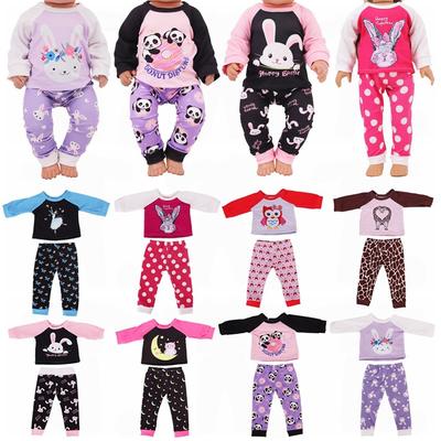 Changing Dressing Game Playing House Mini Home Wear Doll Clothes Dolls Pajamas Shirt Pants