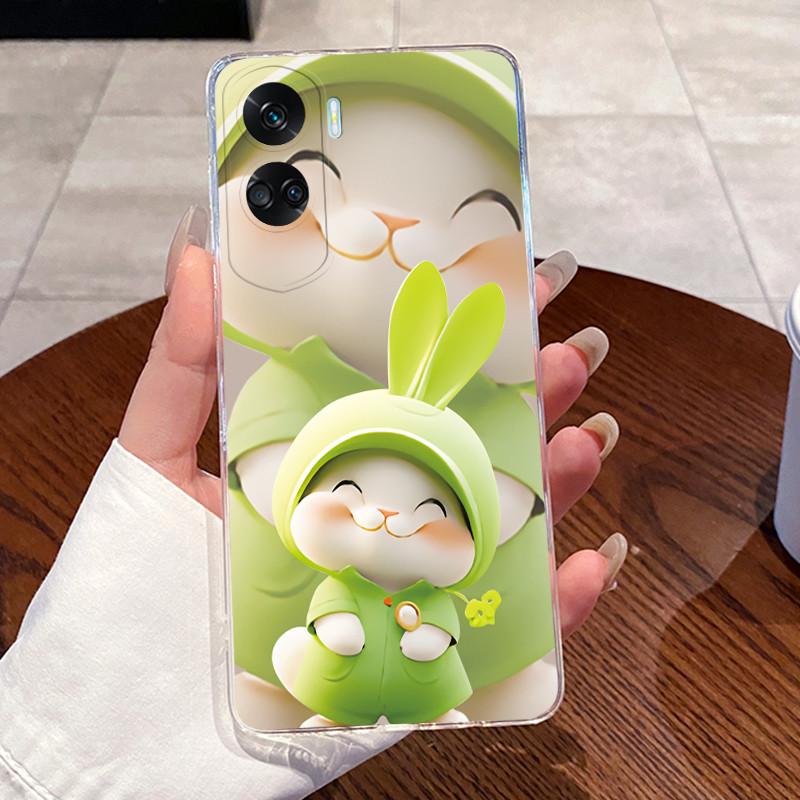 Casing For Honor 90 Lite 5G 2023 Phone Case Luxury Dragon Cute Cat Cool Boys Girls Clear Soft Shell For Honor 90Lite Case Cover