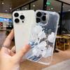 Summer Mobile Phone Case iPhone13 White Tulip Transparent Mobile Phone Case Apple 17pm Anti-drop Minimalist Temperament Model