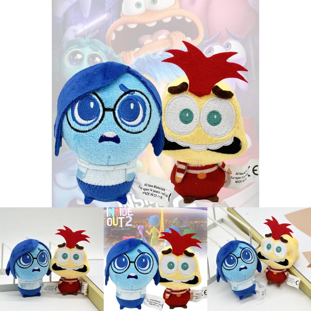 Adorable Inside Out 2 Plushie Soft Cute Stuffed Animal Toy Perfect Gift