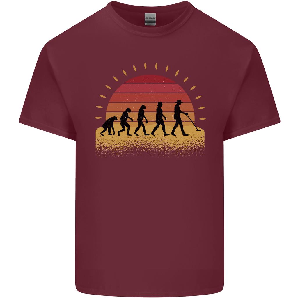 Evolution of a Metal Detector Detecting Unisexs Light Cotton TShirt