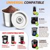 Reusable Coffee K-Cup Filter  | Compatible with Ninja Coffee Machines & Capsule Makers | Universal Kcup Filter for Home/Office Daily Use