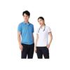 Lining Lifestyle Series Solid Color Polo Shirt Unisex Polo Shirts Purple APLT076-8