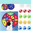 Large Double-sided Target For Cross-border Children's Dartboard Set Indoor Parent-child Game Toy With Sticky Balls
