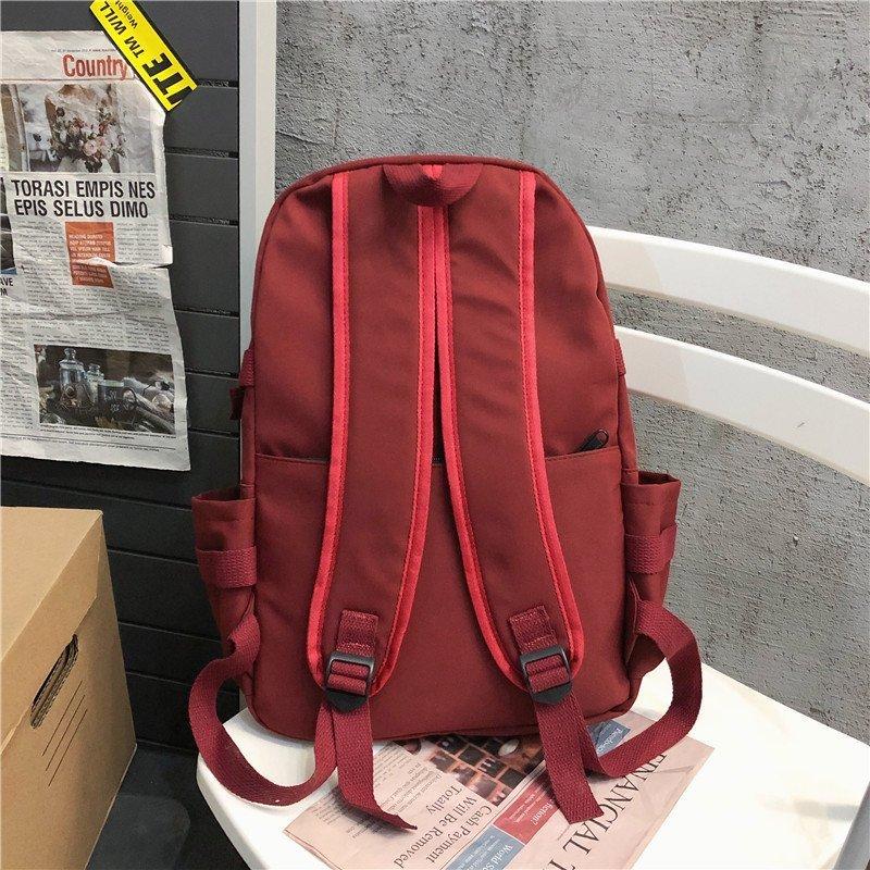 Unisex Backpacks Simple Large Capacity Travel Rucksack 2025 New Casual Multi-pockets High School Student Colleage Student School Bags for Teenagers