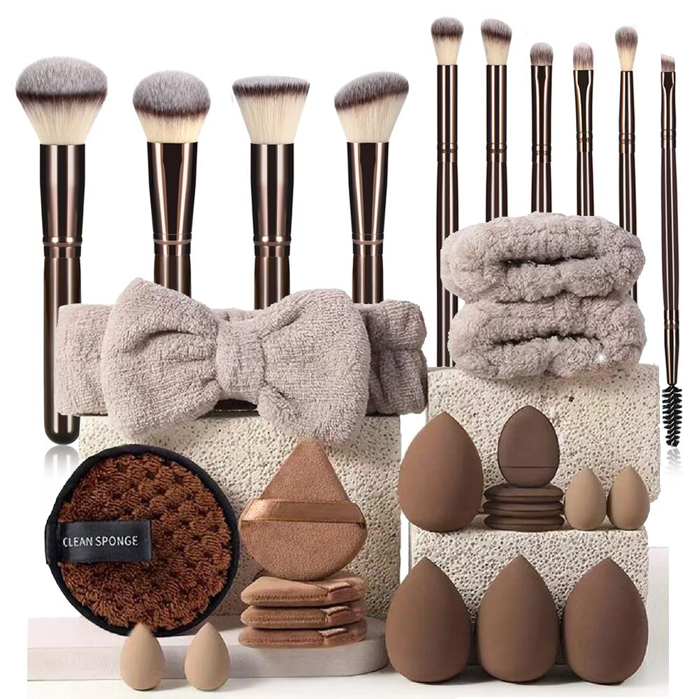 13-teiliges Make-up-Pinsel-Set Foundation Concealer Puder Lidschatten Rouge Pinsel Kabuki Verblender Kosmetik Beauty-Werkzeug für das Gesicht