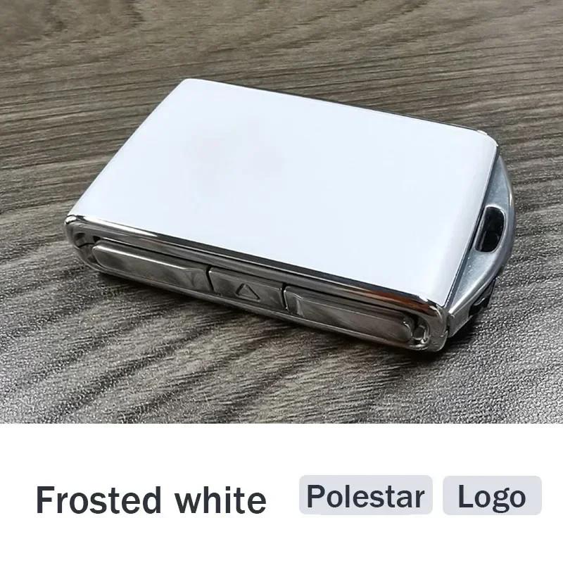 Luxus Lederlegierung Autoschlüsselhülle Schlüsselersatzschale für Volvo S60 S90 XC40 XC60 XC90 V60 V90 Polestar 1 Polestar 2 Polestar 3