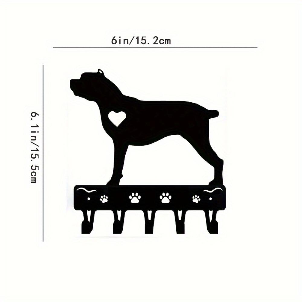 Metal Wall Hook Key Leash Holder for Dog Lovers Home Decor