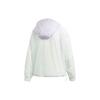 adidas Chaqueta Deportiva con Capucha y Bolsillo Canguro Color Block para Mujer Chaqueta Lunares-Verde FI0585