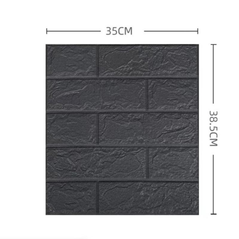 3D Stereo 38.5*35cm Foam Waterproof Wallpaper