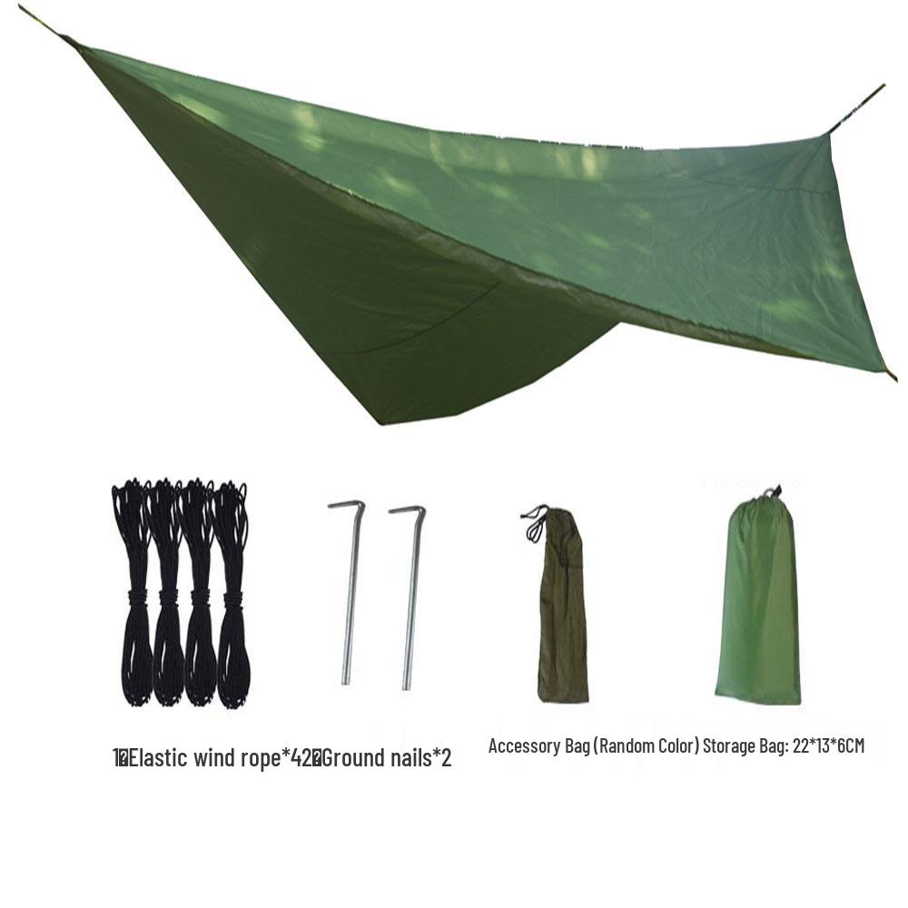 

Waterproof Outdoor Mosquito Repellent Sunshade Hammock with Canopy