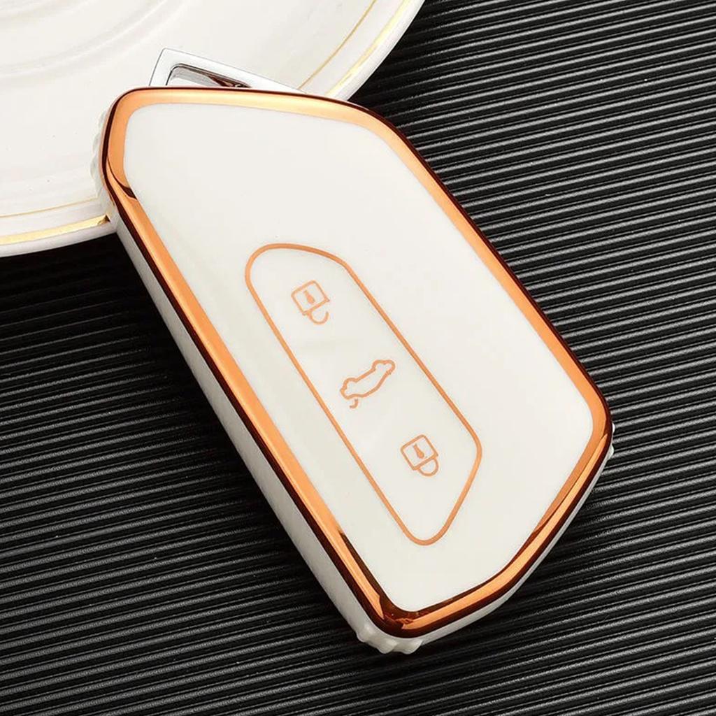 Carcasa TPU pentru chei de la distanță de mașină Shell Fob pentru VW Volkswagen Golf 8 Skoda Octavia A8 SEAT Leon MK4 Accesorii