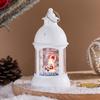 Candlestick Christmas Wind  Lamp Santa Santa Hanging Lamp Classical Christmas Castle Lantern  Xmas