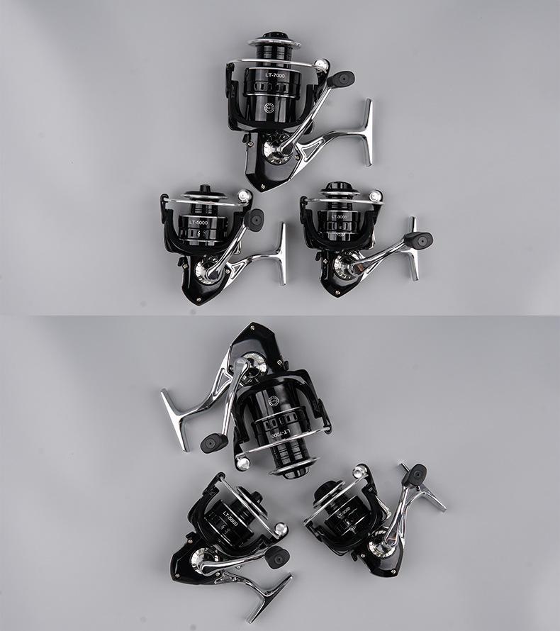 All-Metal Long Cast Spinning Fishing Reel for Sea Rods