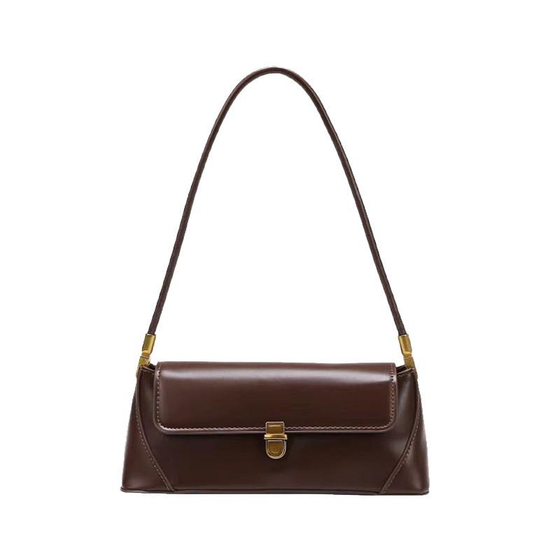 2025 Trendy Women's French Retro Baguette Shoulder Bag