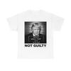 President Donald J. Trump Official Mugshot Not Guilty Short Sleeve Tee