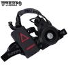 2PCS Outdoor Exercise Lighting Lamp USB Charging Chest Lamp Riding Lamp Mountain Climbing Camping Lamp Night Running Lamp