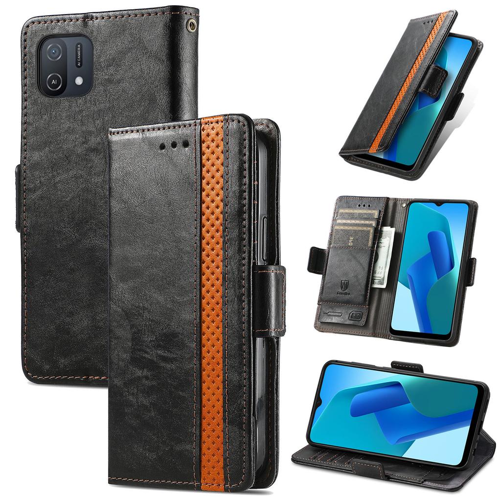 Multifunctional Magnetic Flip Cover Leather Case for Oppo series.Realme 6/10/11/C15/C35/Oppo A53/A38/A57/A58/Reno10...Where Fashion Meets Function