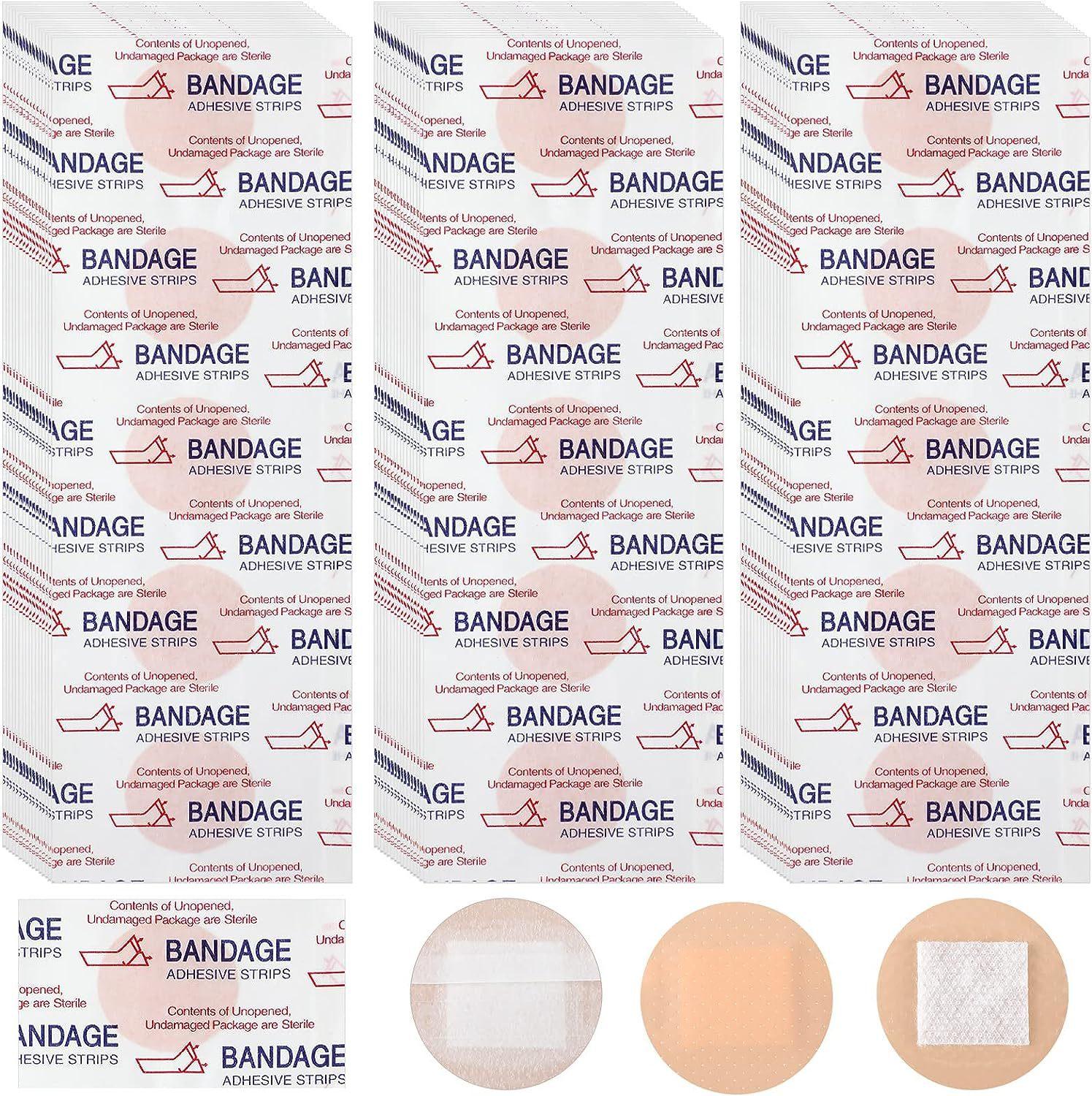 

100 шт. Водонепроницаемый пластырь для первой помощи, медицинский антибактериальный пластырь для помощи дома, походная аптечка первой помощи, наборы для экстренной помощи 100pcs