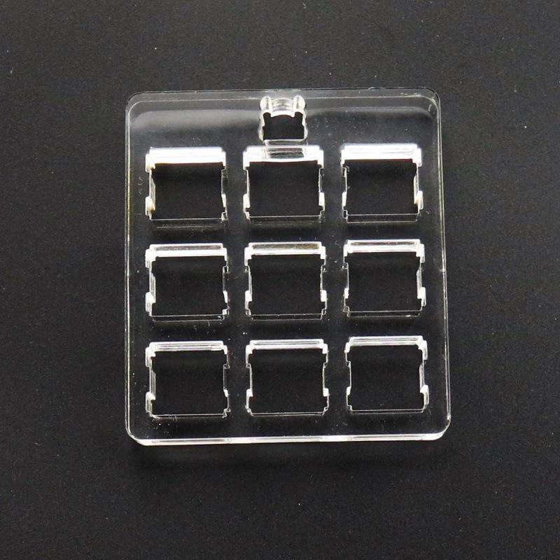 Acrylic Base Manual Mechanical Keyboard Switch Tester - Compatible with Cherry Black, Red, Brown, Green, and Silver Switches