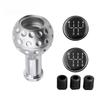 Universal Aluminum Speed Gear Shift Knob Brand New Car Manual Trans Stick Head Knob With M8 M10 M12 Adapter