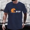 Summer Unisexs Tshirt Casual Funny Halloween Pumpkin Eat Ghost Print Unisex Tshirt Oneck Tops For Unisex Short Sleeve Male Tee Shirt